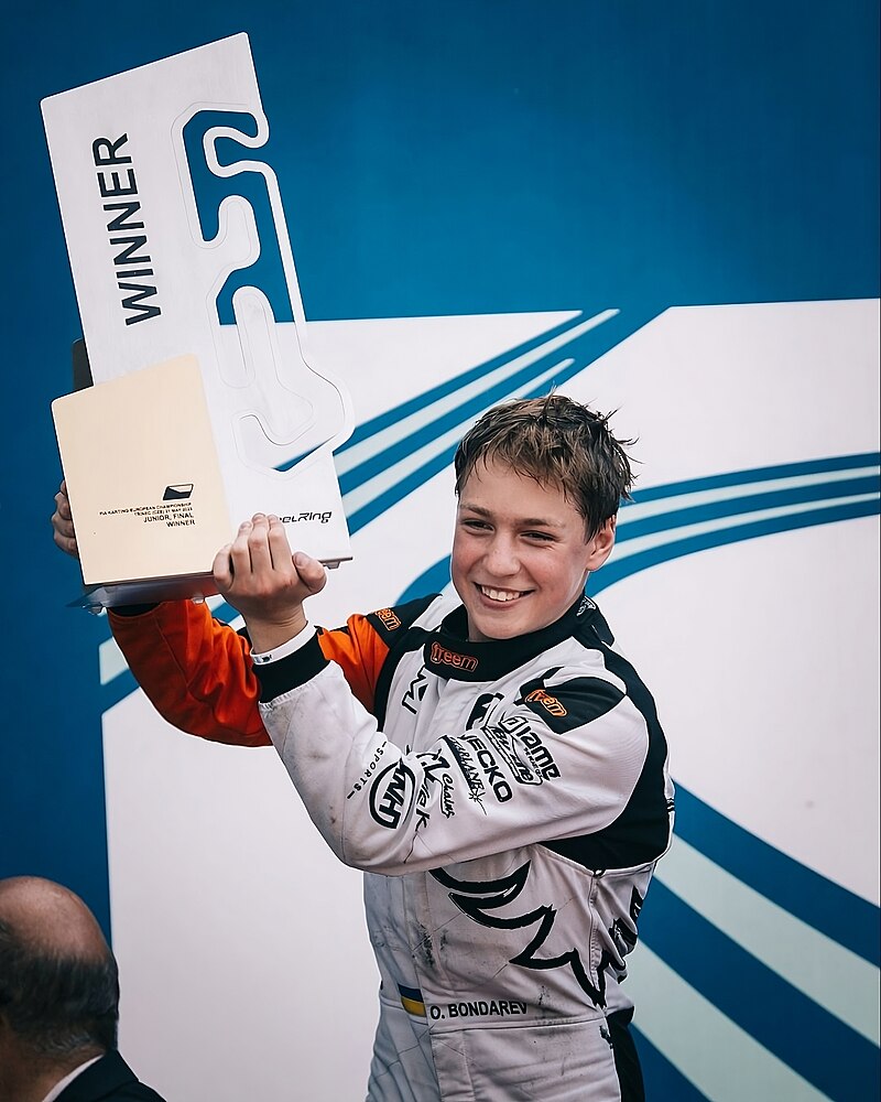 История Украины в F1 только начинается. Интервью с 14-летним пилотом &quot;Уильямс&quot; Сашей Бондаревым